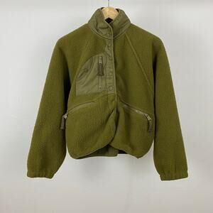 FP Movement - Free People Hit The Slopes Fleece Jacket - Army - XS